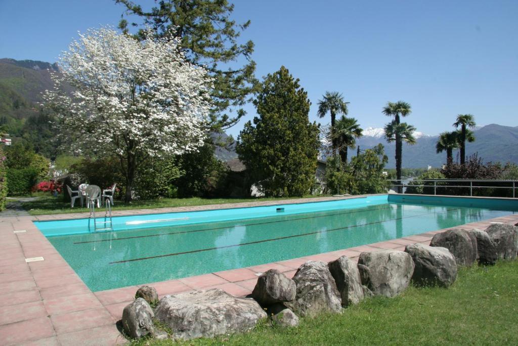 Residenza Paradiso Di Vacanze Minusio Exteriör bild