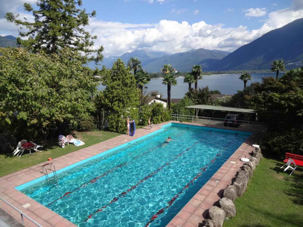 Residenza Paradiso Di Vacanze Minusio Exteriör bild